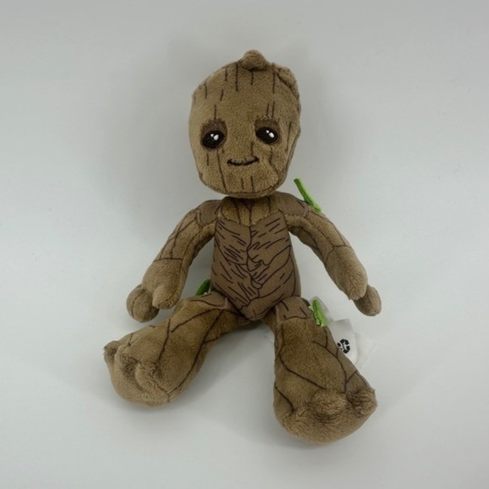Disney Marvel Groot Plush Toy Kids Small Brown Guardians of the Galaxy Figure